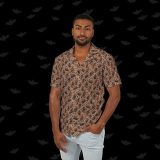 Falloween Witches Unisex Button Up (XS, S, M, L, XL, and 2XL)