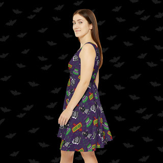 Coven of Beetle Guy Skater Dress (XS, S, M, L, XL, and 2XL)