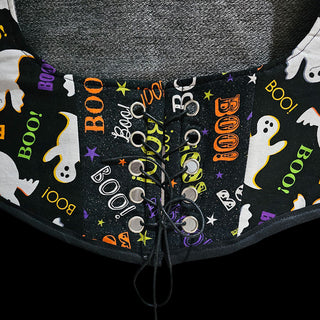 "Boo!" Underbust Corset Vest (Size 8)