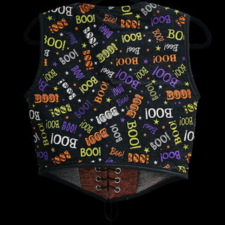 "Boo!" Underbust Corset Vest (Size 8)