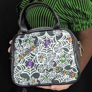 Halloween Spider Webs Handbag