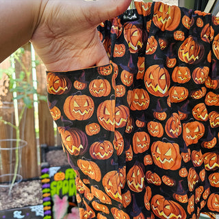 Jack-o-lantern Witches Shorts (37"-39" Waist)
