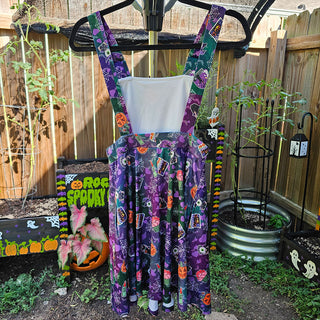 Rosy the Eyeball Ghoul Pinafore Dress *Sample* (X-Small)