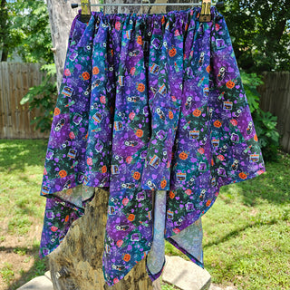 Rosy the Eyeball Ghoul Short Handkerchief Overskirt (XXS-XS, S, and 5XL)