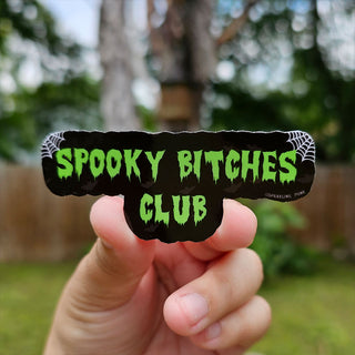 Spooky Bitches Club Small Sticker
