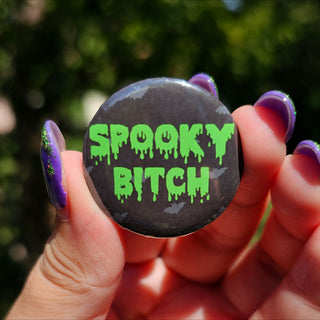 Spooky Bitch Button