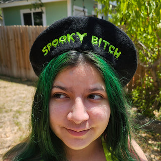Spooky Bitches Club Beret