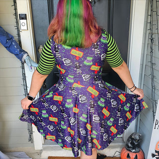 Coven of Beetle Guy Skater Dress (XS, S, M, L, XL, and 2XL)