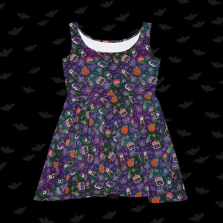 Rosy the Eyeball Ghoul Skater Dress (XS, S, M, L, XL, and 2XL)