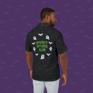 Spooky Bitches Club Unisex Button Up (XS-2XL)