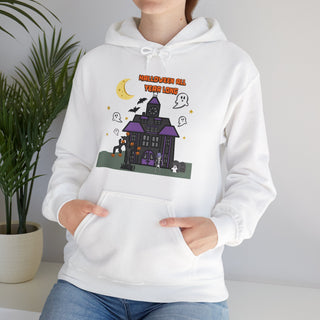 Halloween All Year Long Hoodie (S, M, L, XL, 2XL, 3XL, 4XL, and 5XL)