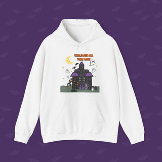 Halloween All Year Long Hoodie (S, M, L, XL, 2XL, 3XL, 4XL, and 5XL)