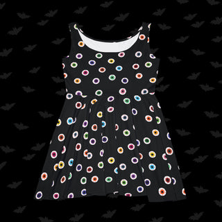 Eyeball Skater Dress (XS, S, M, L, XL, and 2XL)