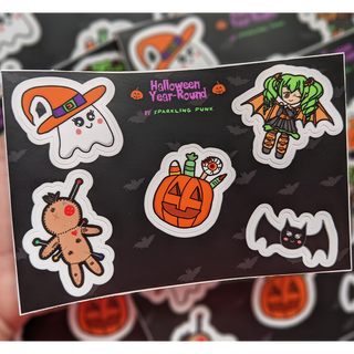 Halloween Year-Round 4" x 6" Sticker Sheet