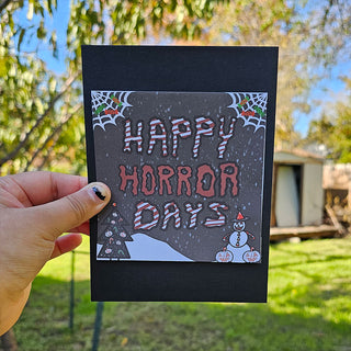 Happy Horror Days Holiday Card