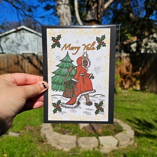 Merry Yule Holiday Card