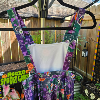 Rosy the Eyeball Ghoul Pinafore Dress *Sample* (X-Small)