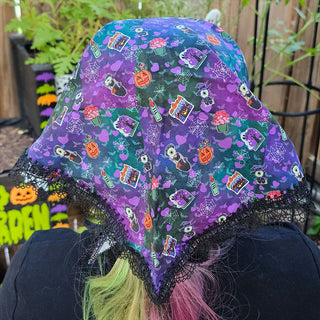 Rosy the Eyeball Ghoul Headscarf