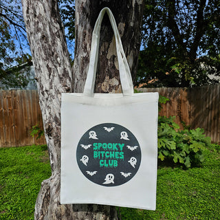 Spooky Bitches Club Tote Bag