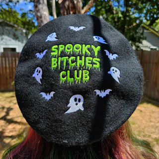 Spooky Bitches Club Beret