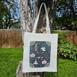 Spooky Christmas Tote Bag